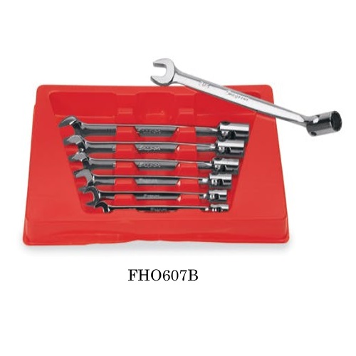 Snapon-Wrenches-Flex Head Combination Wrench Set, Inches